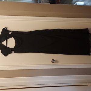 R & M Richards Black Formal Maxi Dress